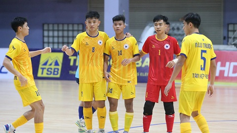  Xác định hai cặp bán kết U20 futsal Quốc gia 2025